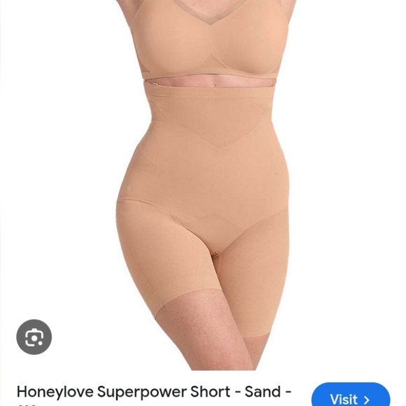 Honeylove Superpower Shorts In Sand Size Small - Picture 2 of 9